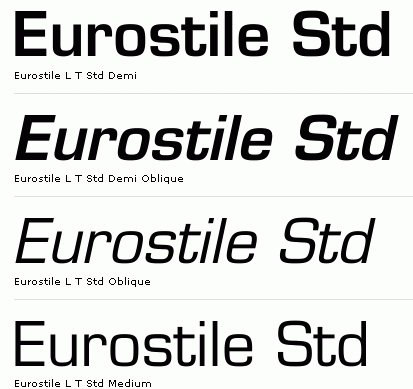Eurostile Font Family Torrent